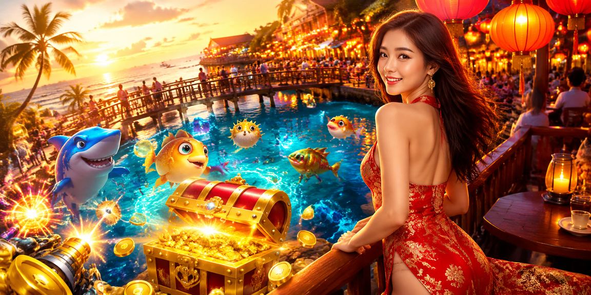 Người chơi Hội An thưởng thức cà phê và chơi Bắn Cá trực tuyến trên điện thoại buổi sáng